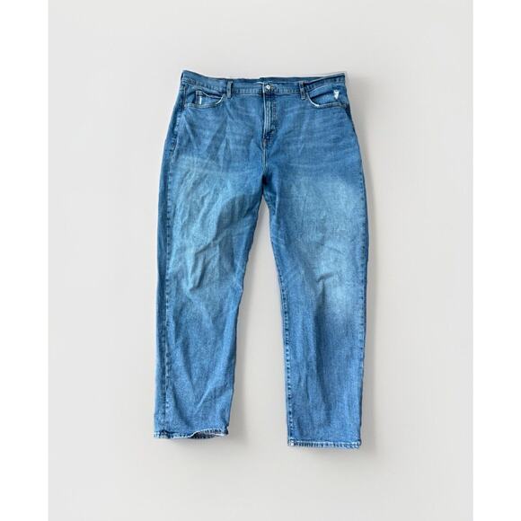 Old Navy The Sky Hi Straight Jeans Size 20T High Rise 20 Tall - Picture 1 of 6